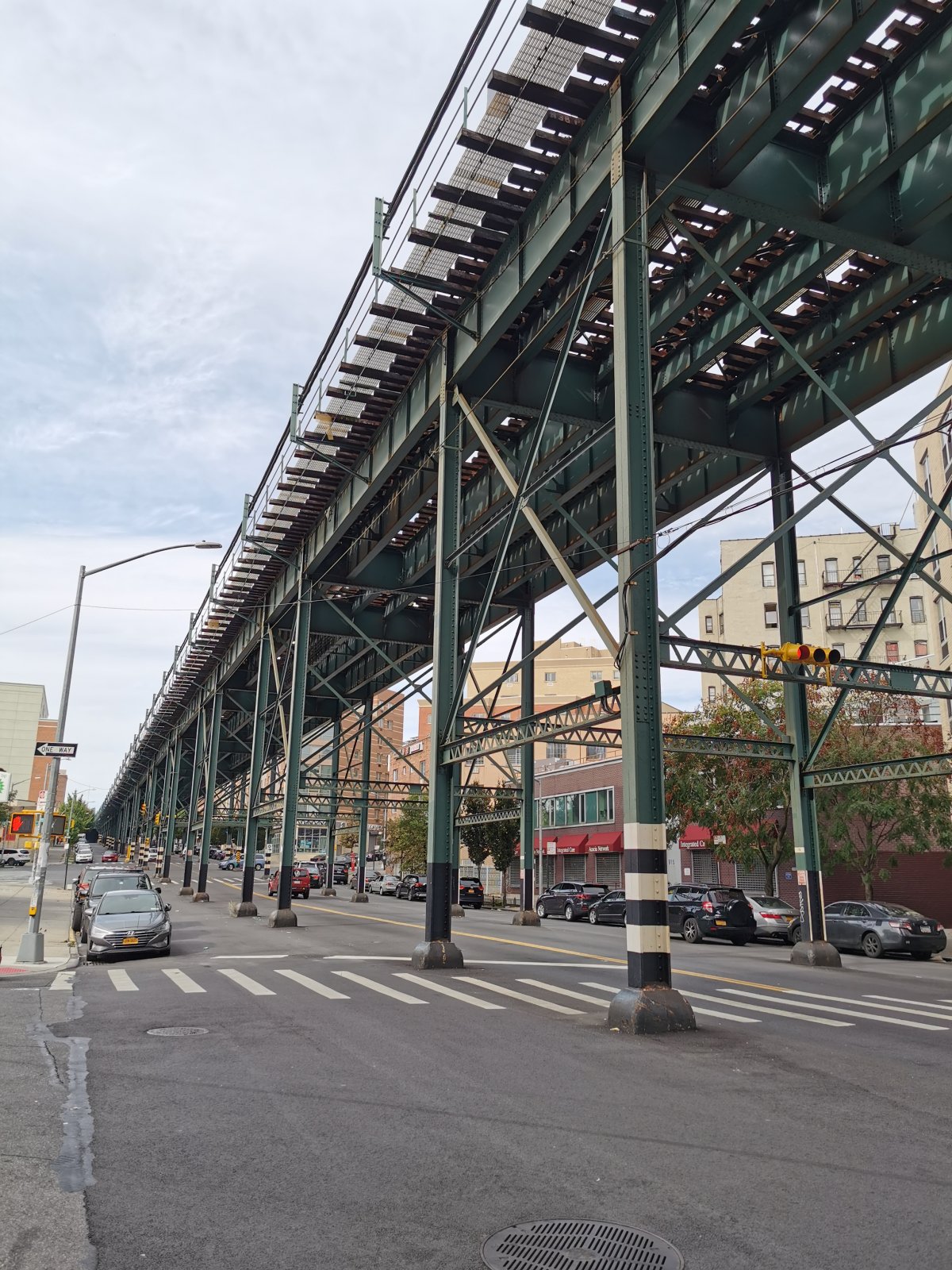 Hochbahn in der Bronx