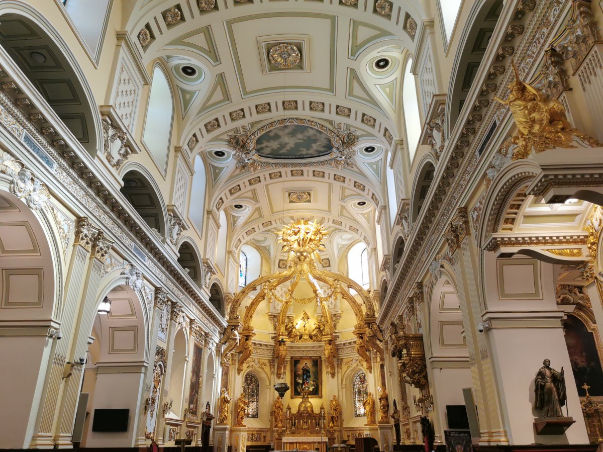 Das pompöse Innere von Notre-Dame de Québec
