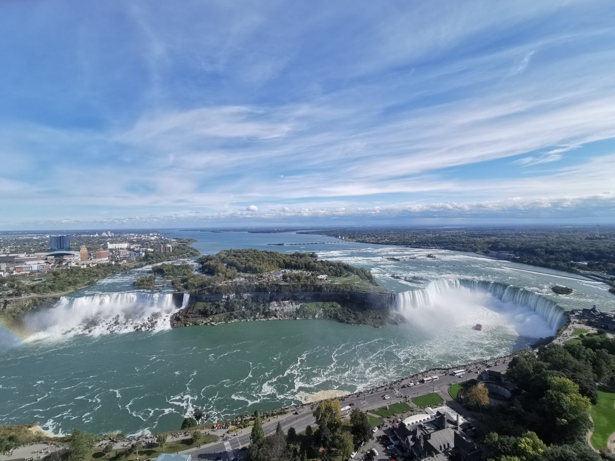 Niagarafälle vom Skylon Tower aus
