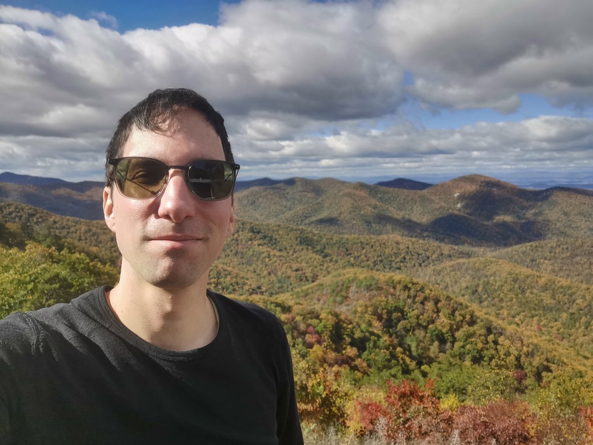 Nahe des Südendes des Parks