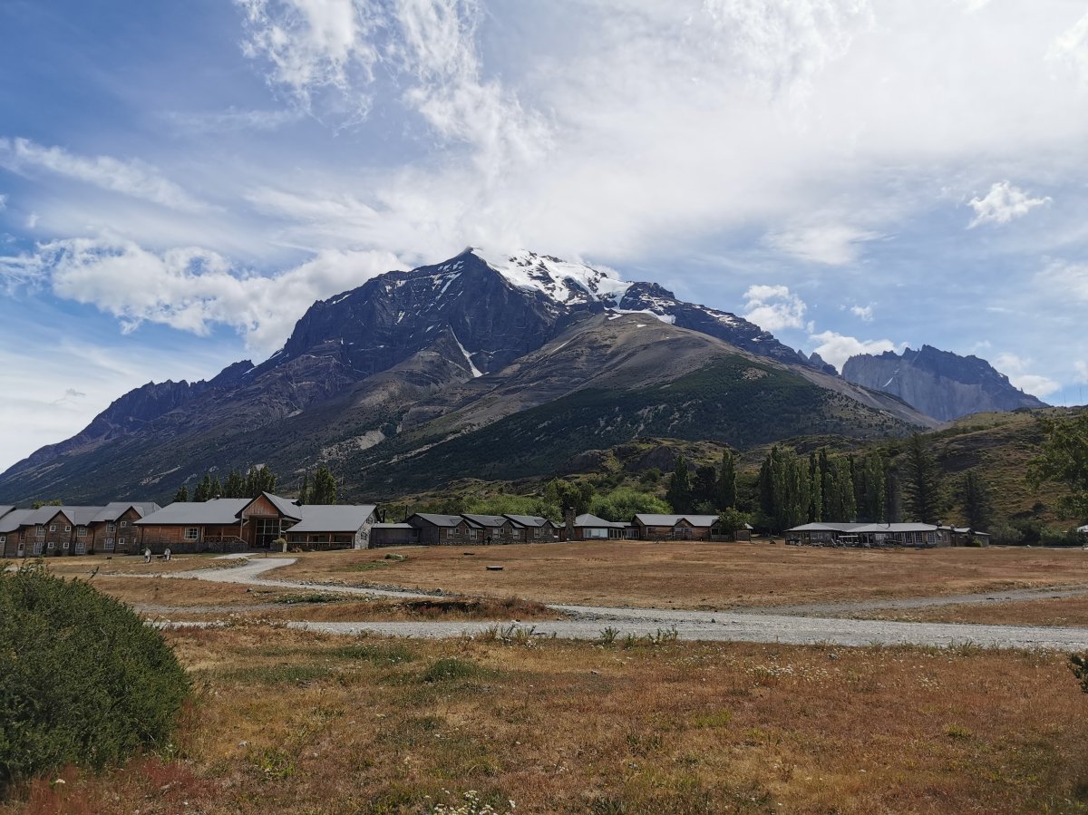 Blick auf das Paine-Massiv