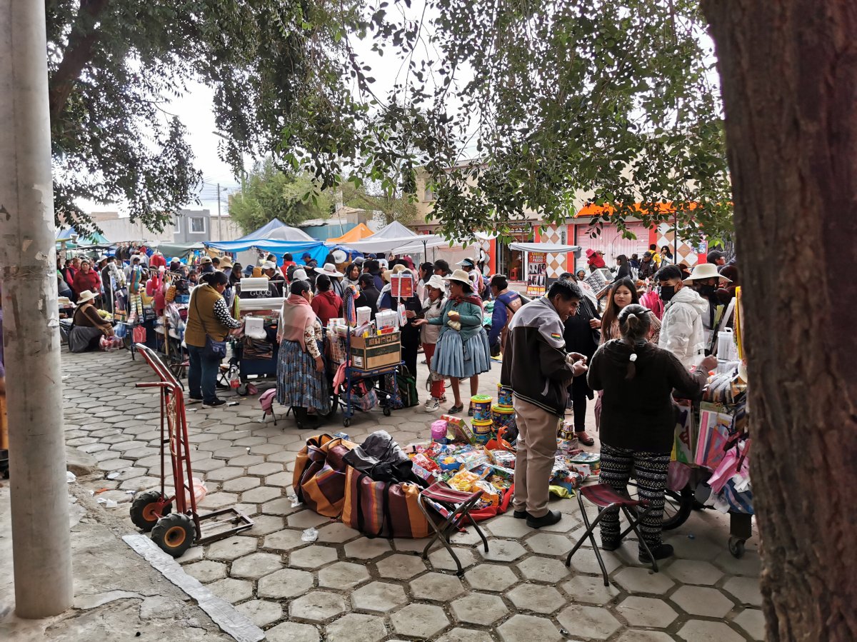 Markt in Uyuni