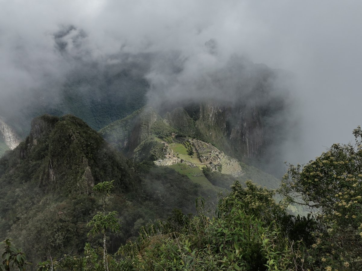 Blick vom Machu Picchu 
