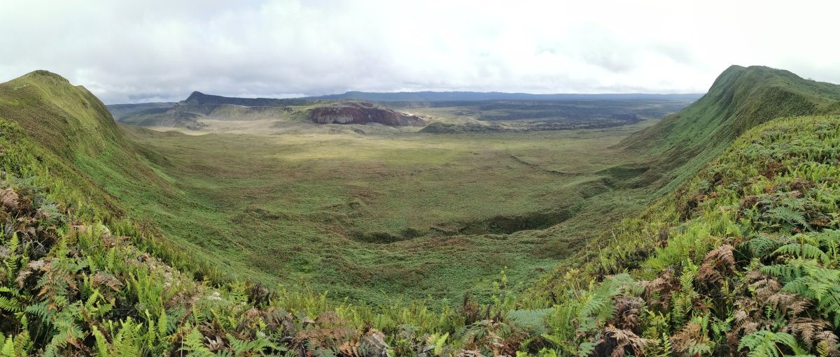 Krater des Volcán Sierra Negra