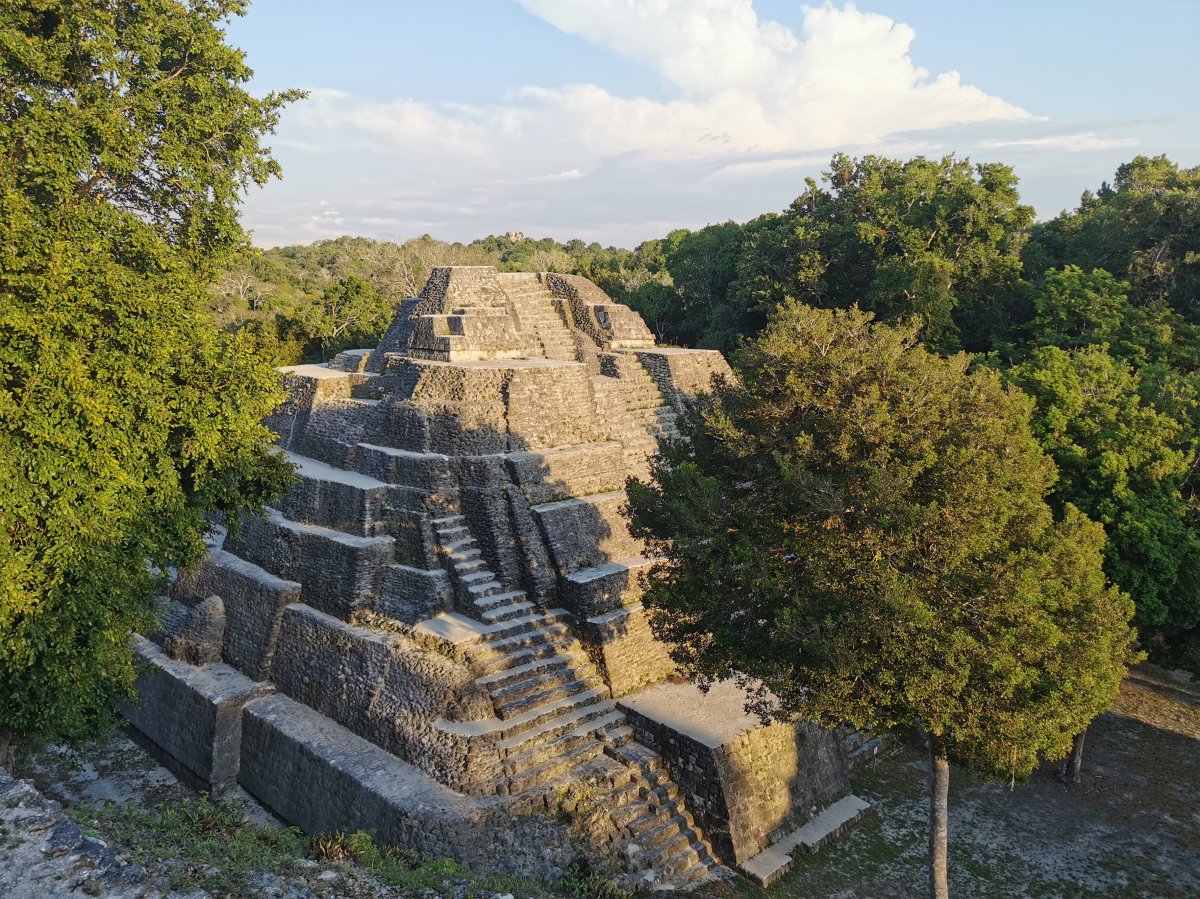 Pyramide in Yaxhá 