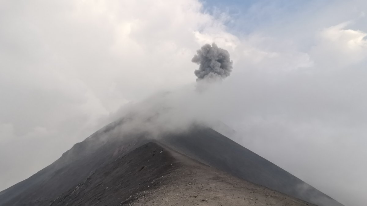 Grat des Volcán de Fuego 