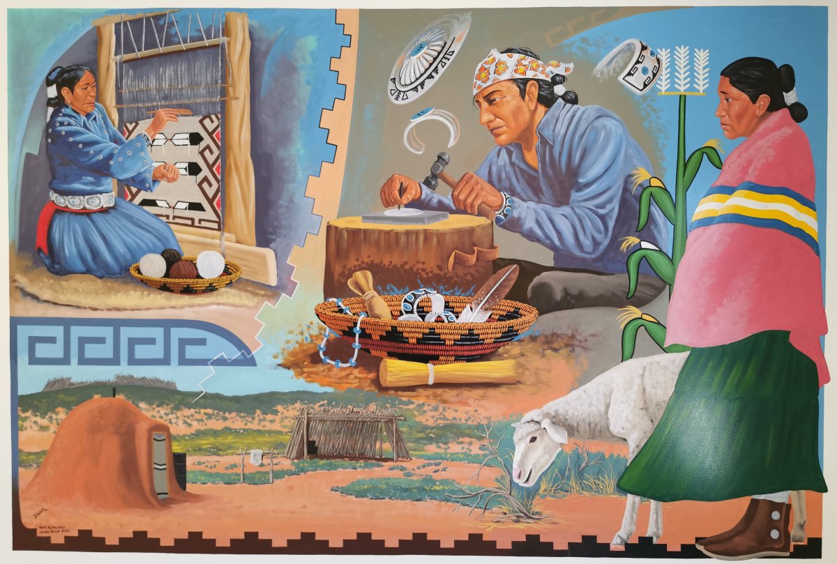 Navajo-Mural