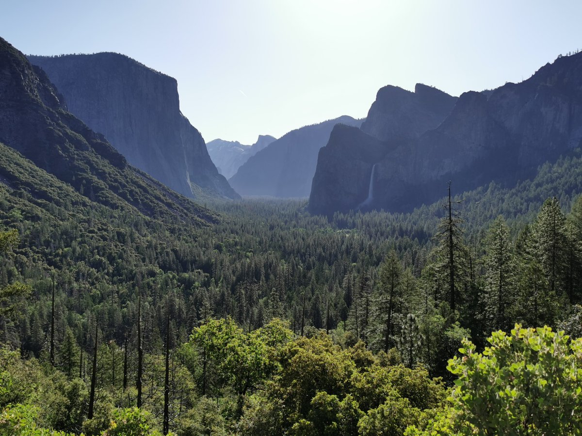 Tunnel View am Morgen