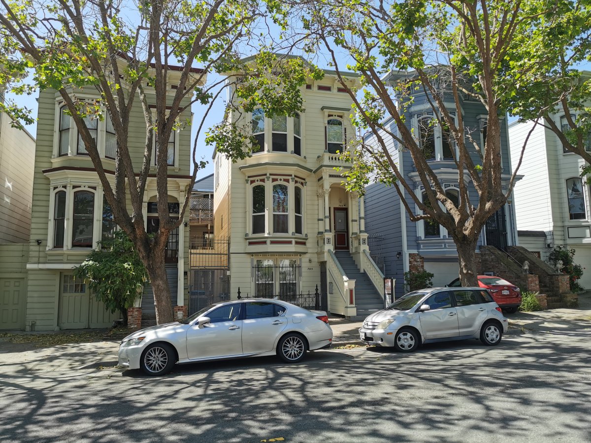 Viktorianische Häuser