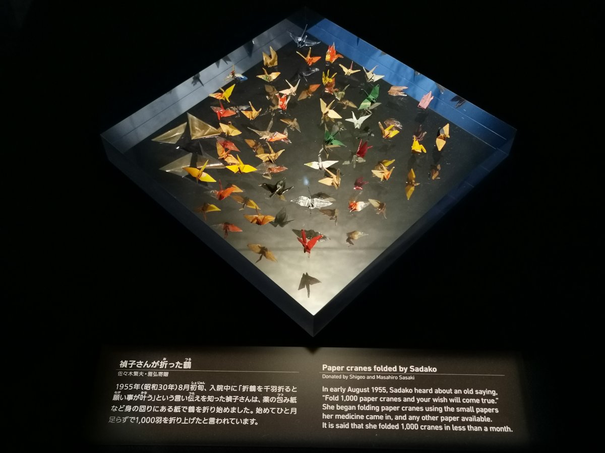 Kraniche von Sadako Sasaki