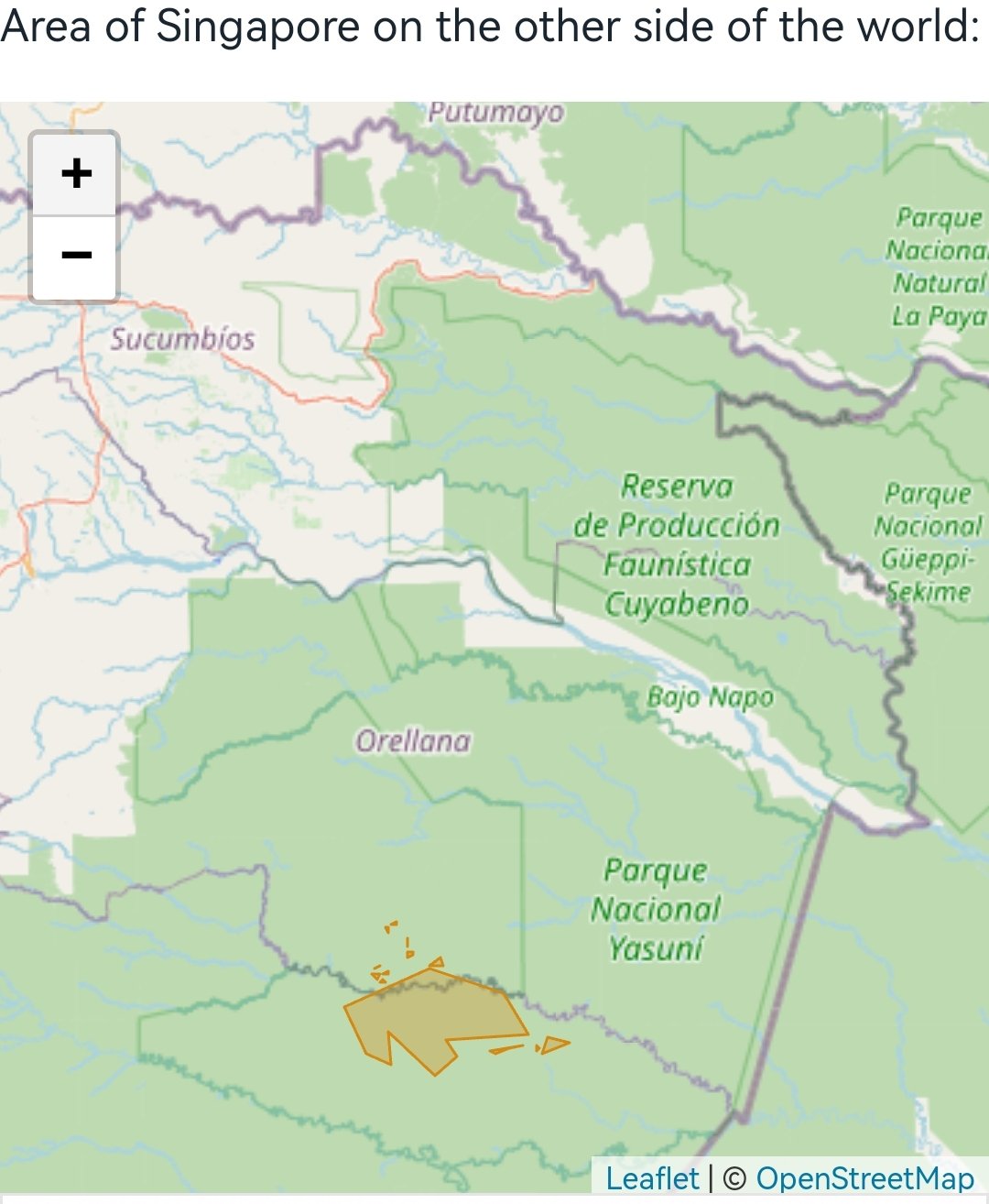 Singapur punktgespiegelt